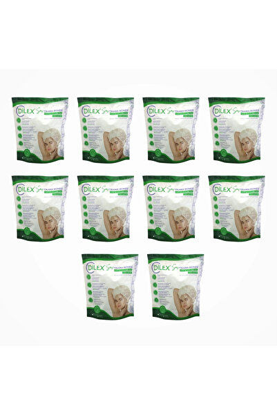 DİLEX Hasta Saç Yıkama Bonesi - 10 Adet