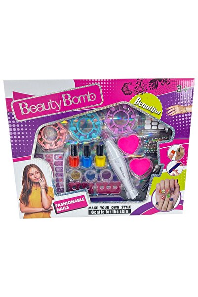 Beauty Bomb مجموعة العناية بالأظافر والتزيين