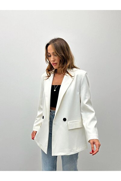 bymaestro woman Γυναικείο μπλέιζερ μπουφάν νέας σεζόν oversized