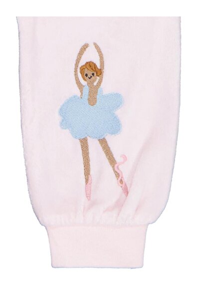 Civil Baby Ballerina Embroidered 6-18 Months Sweatshirt - Pink 9-12 Months