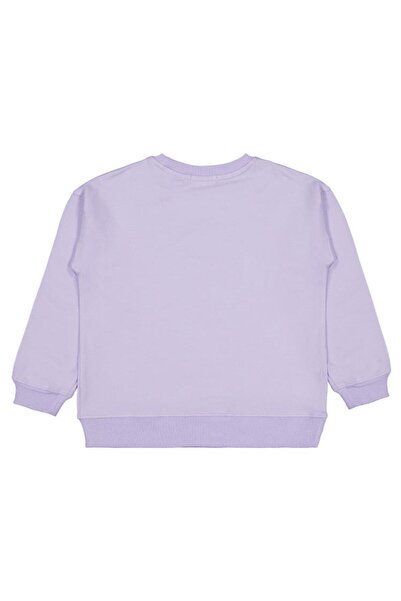 Hello Kitty 6-9 Yaş Sweatshirt - Lila 6-7 Yaş