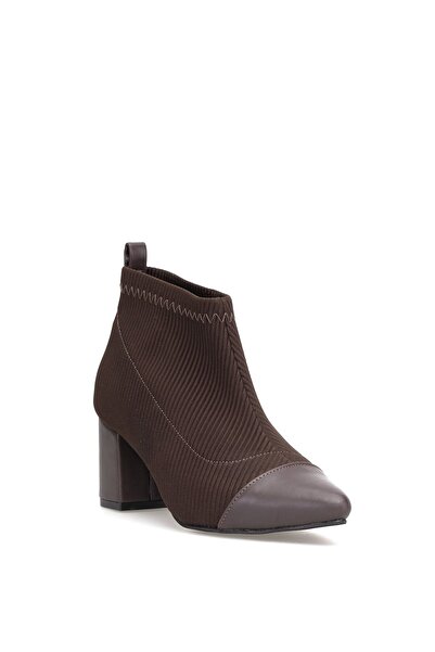 Ayakkabı Fuarı Elit PM09 K1780 Жіночі черевики на підборах, коричневі