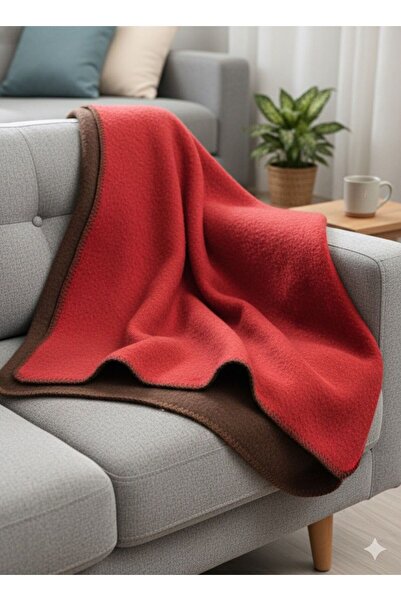 zera collection Double-Sided Double-Color Wool Acrylic Fleece Blanket - Tv Blanket 180X220 - 2200 Grams (9 Colors)