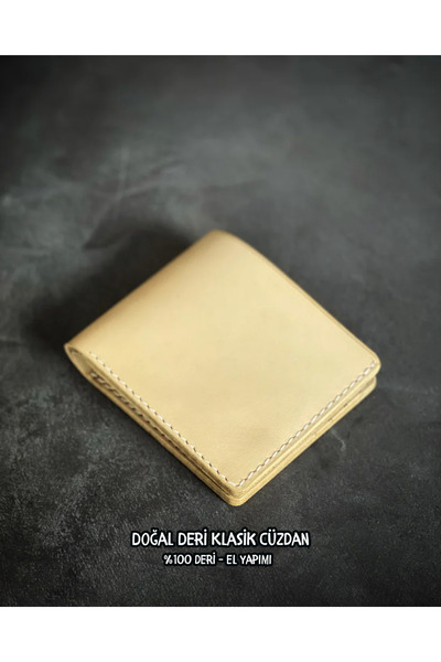 Nicevia Natural Leather Classic Wallet