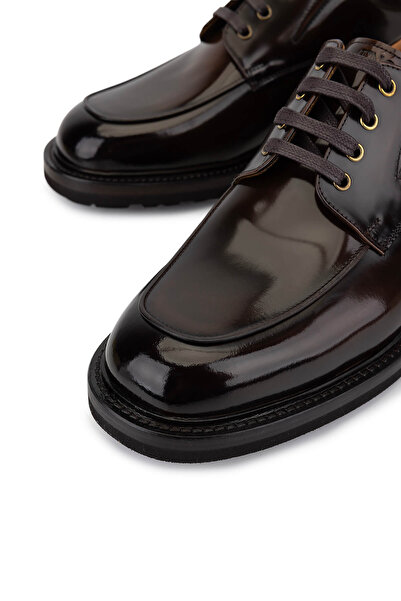 Tamer Tanca Erkek Hakiki Deri Kahverengi Klasik Ayakkabı