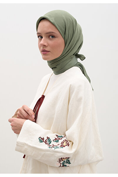 Freshscarfs Κασκόλ από βαμβάκι μέντας και βισκόζη