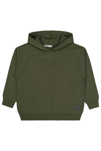 Civil Boys No Label 10-13 Years Old Hooded Sweatshirt - Khaki 13-14 Years Old