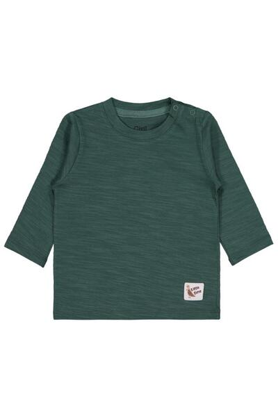 Civil Baby 6-18 Months Sweatshirt with Ornament Label - Khaki 6-9 Months