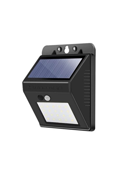GOLD MARKET Solar rechargeable outdoor wall lamp, 20 LED, cordless