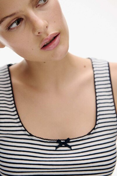 H&M Pointelle jersey vest top