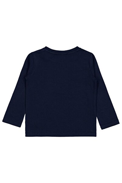 Civil Girls Çiçek Baskılı 2-5 Yaş Sweatshirt - Lacivert2-3 Yaş