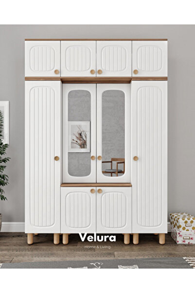 Velura Home & Living Rana 10 Kapaklı Portmanto