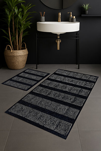 Veldena Arya 2'li Banyo Paspas Takımı (65x100)