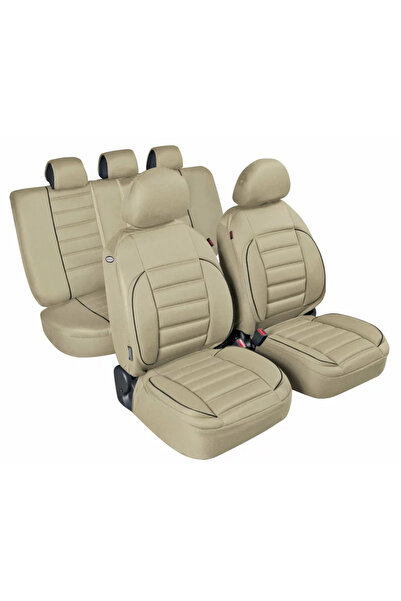 Lampa Huse scaun De-Luxe Sport Edition jacquard high-quality 9buc - Bej