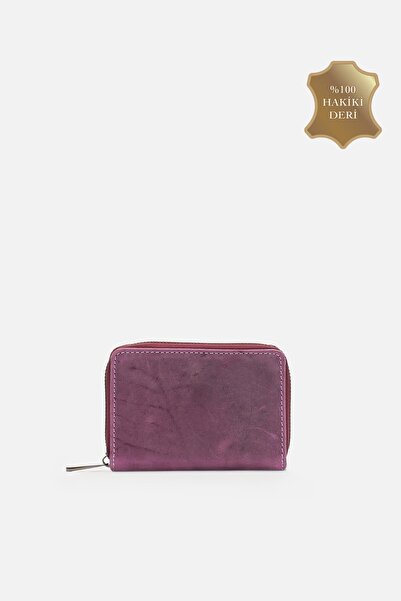 MAFİ Melora Mini Wallet Card Holder 100% Genuine Leather