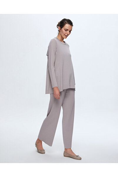 MISS DALIDA T24K-6010 Arkası Uzun Tunik TERRA-MİLKY