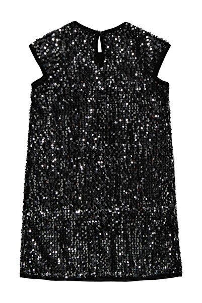 Civil Girls Sequin Dress for Ages 6-9 - Black9-10 Years Old