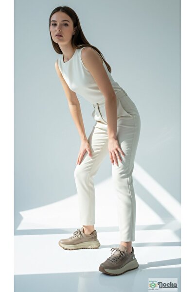 Mammamia Women's Seasonal Sports Style Lightweight Orthopedic Genuine Leather Flat Sole Casual Shoes M26/Ka3795