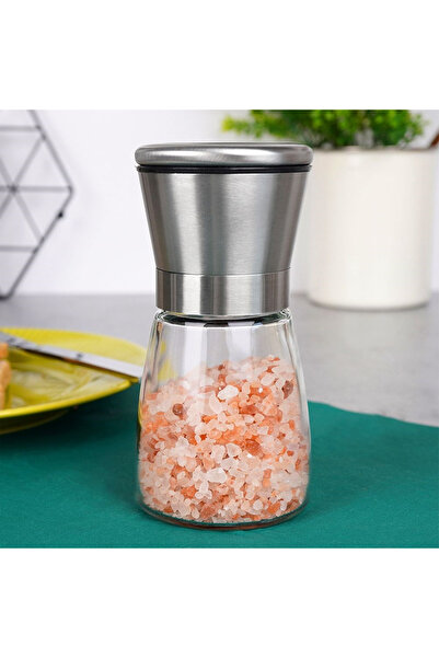 Other Młynek do pieprzu i soli szklany 13,5 cm