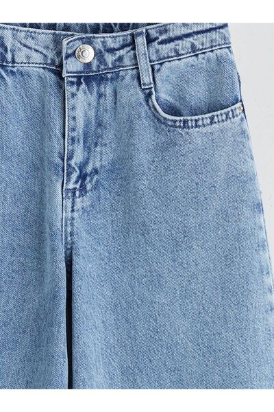 LC Waikiki LCW Kids Wideleg Girl's Jean Trousers