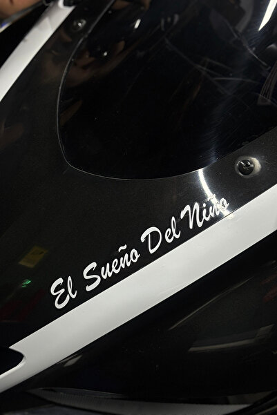 Banxtre Motor için El Sueno Del Nino Sticker (Bir Çocuğun Rüyası) Sticker Etiket (15CMx2.5CM)
