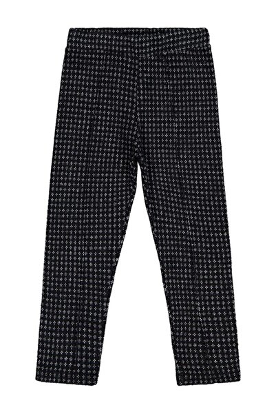 Civil Girls Star Pattern 6-9 Years Old Leggings - Gray 9-10 Years Old