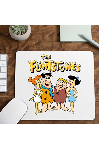 OEM Mousepad Familia Flinstone Friends Barney Betty Fred Wilma