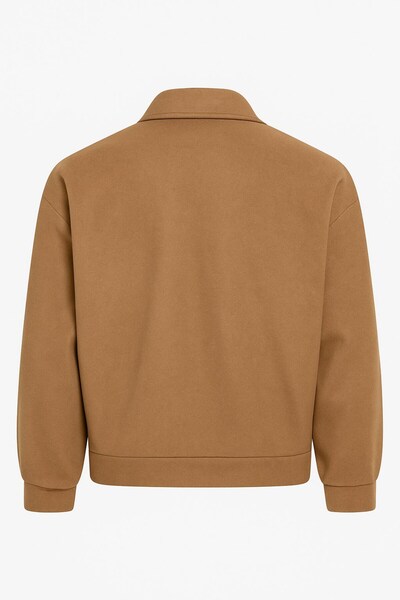 Plus Scorpion Men's Oversized Cashmere Coat Black – Thick Fabric Stylish Winter Coat