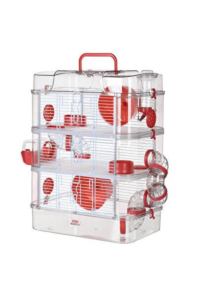 Other ZOLUX RODY3 TRIO roșu - cușcă pentru hamsteri