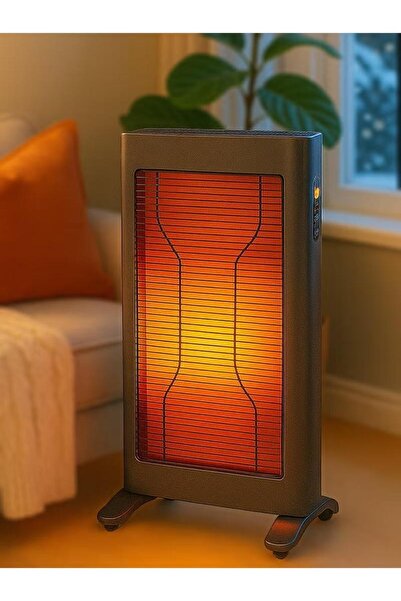 Generic 1500W Electric Heater with LED Display and Remote, Quiet and Energy S...