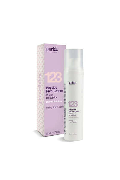 PURLES 123 PEPTIDE RICH CREAM - αναζωογονητική κρέμα με πεπτίδια, 50 ml