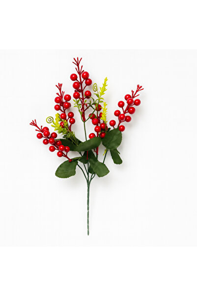 DEFNE DECOR Yapay Çiçek Kokina Demeti 5 Dallı 40 CM 2026 Yılına Özel Üretim