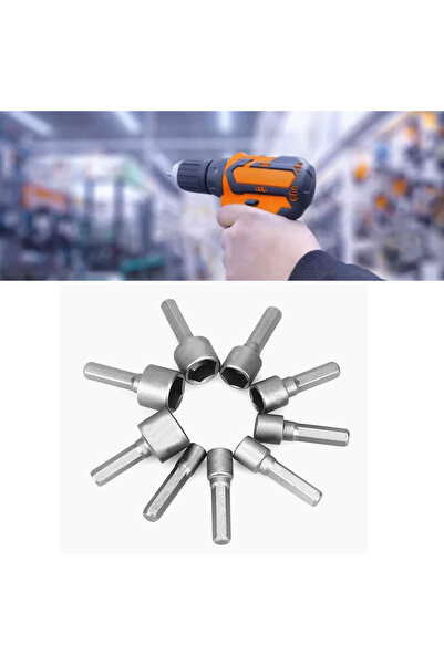 DEFAONS 9PCS Nutsetter Set SDY-94168, CR-V Steel Hex Shank Impact Driver Sockets