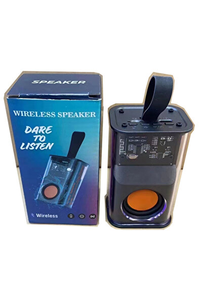 Zen Store Portable Wireless RGB Bluetooth Stereo Speaker with FM Radio, TF Card Support (K08) Colour Your Luck