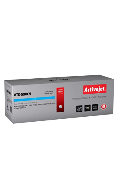 KYOCERA Toner ActiveJet pentru TK-590C nou ATK-590CN