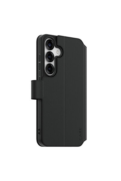 Techsuit Husă portofel cu suport PanzerGlass® CARE pentru Samsung Galaxy S25,...