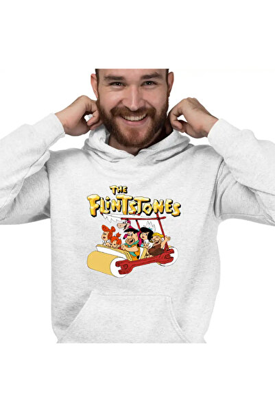 OEM Ανδρικό Φούτερ Flintstones Family Stone Age Adventures Car