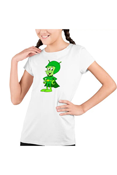 OEM Tricou Copii Fete Familia Flintstone Gazoo Extraterestru Alien