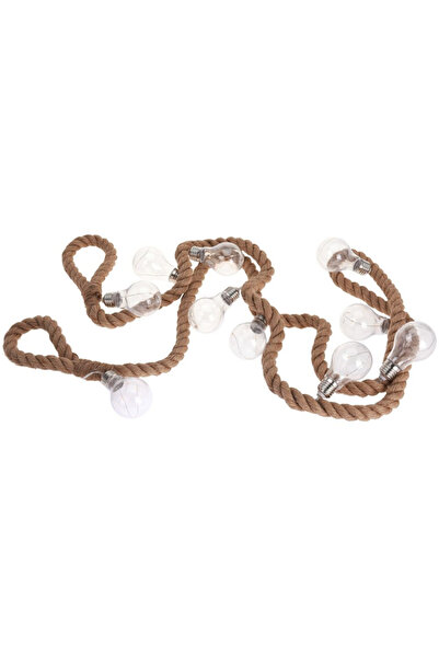 Other Girlanda na sznurze parcianym 30 LED 3 m 10 szt.