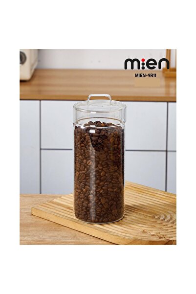 MİEN YUVARLAK CAM KAVANOZ 1100 ml