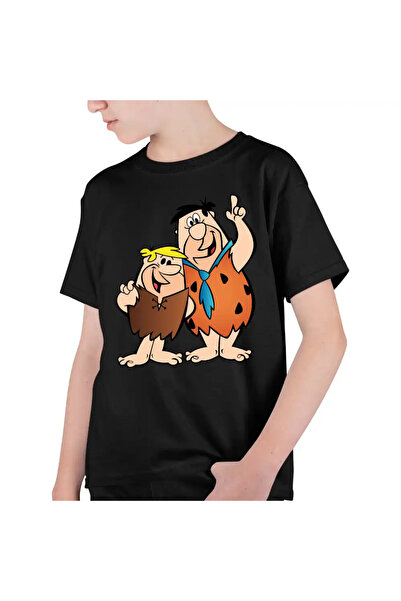 OEM Παιδικό Αγορίστικο T-Shirt The Flintstones Fred Barney Stone Age