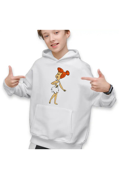 OEM Hanorac Copii Baieti Familia Flintstone Wilma Aventuri in Epoca de Piatra