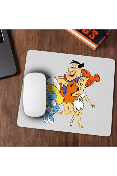 OEM Mousepad The Flintstone Family Smurfette The Smurfs