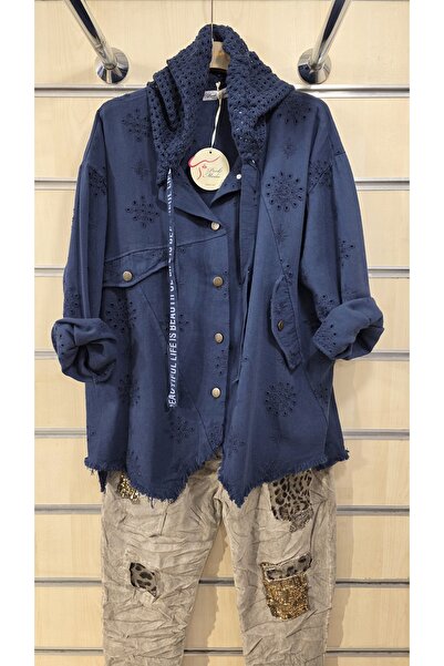 Park Moda Тонкий піджак з капюшоном