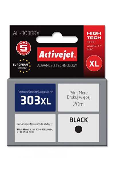 HP ActiveJet AH-303BRX Ink Cartridge for 303XL