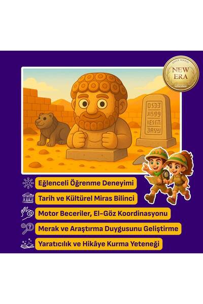 Arkerobox Hatay Archaeology Museum New Era Educational Excavation Kit