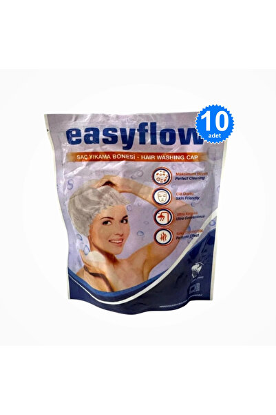 Easyflow Hasta Saç Yıkama Bonesi - 10 Adet