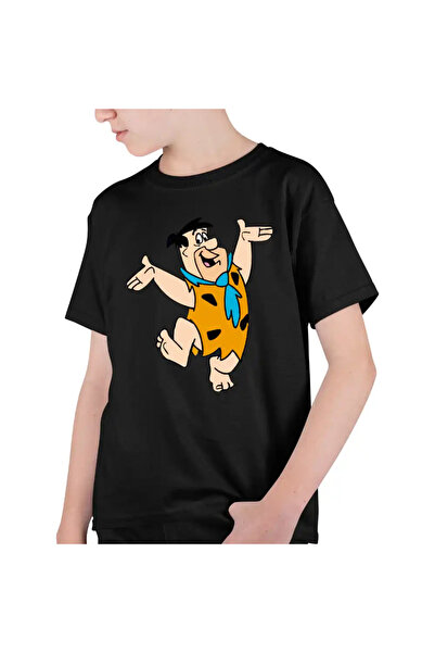 OEM Tricou Copii Baieti Familia Flintstone Fred Epoca de Piatra