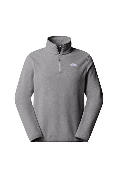 THE NORTH FACE Glacier 1/4 Zip Men's Fleece Gray