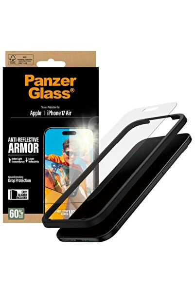 dalip iPhone 17 Air matte PanzerGlass® Anti-Reflective Armor with EasyAligner...